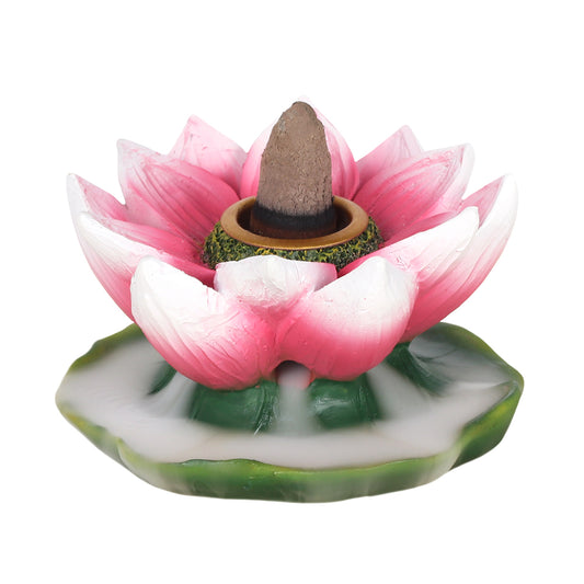 Coloured Lotus Backflow Incense Burner - PCS Cufflinks & Gifts