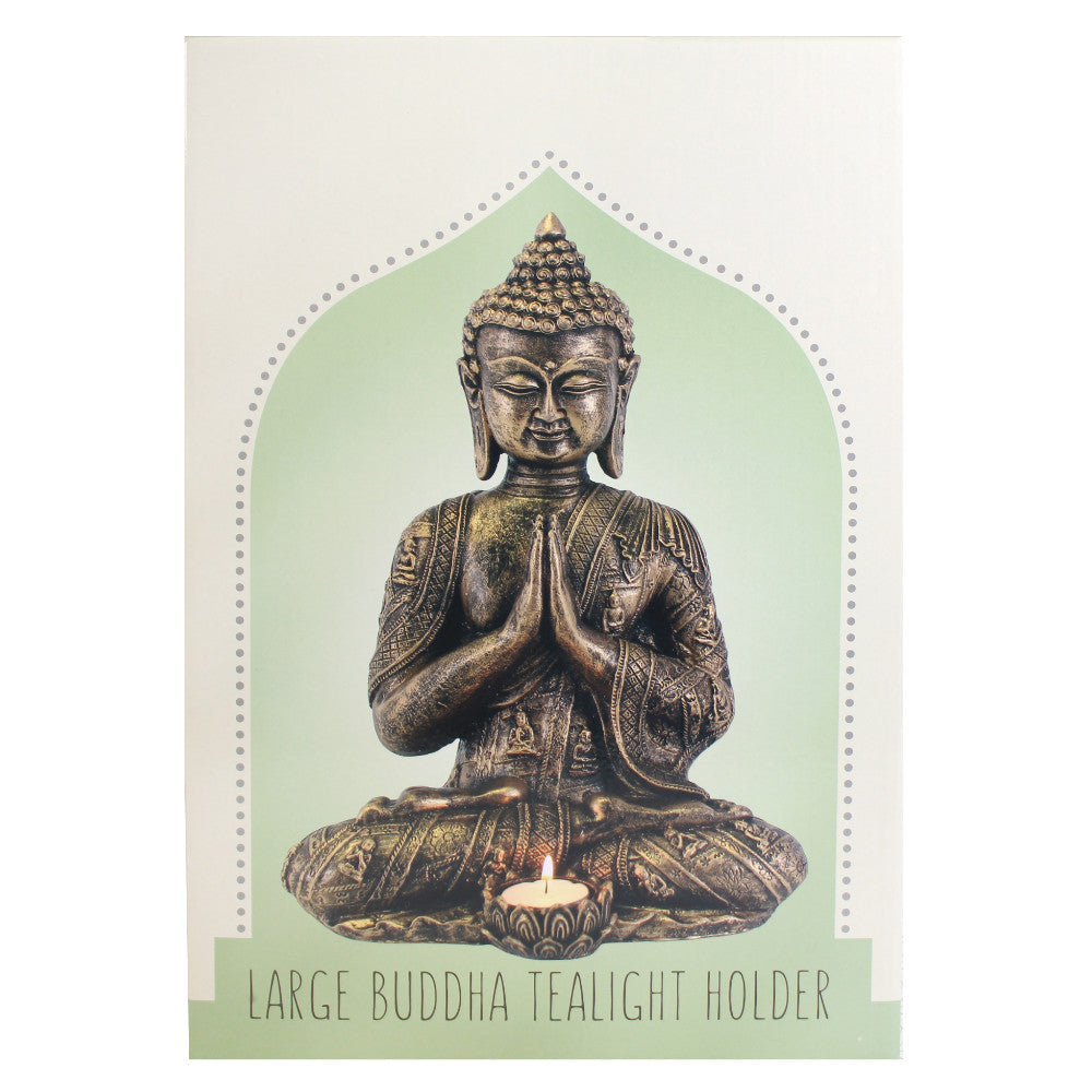 Large Buddha Tealight Holder - PCS Cufflinks & Gifts