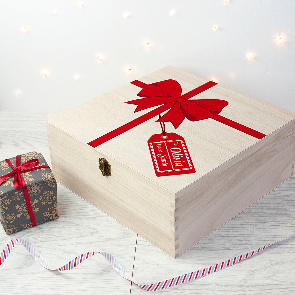 Personalised All Wrapped Up Christmas Eve Box
