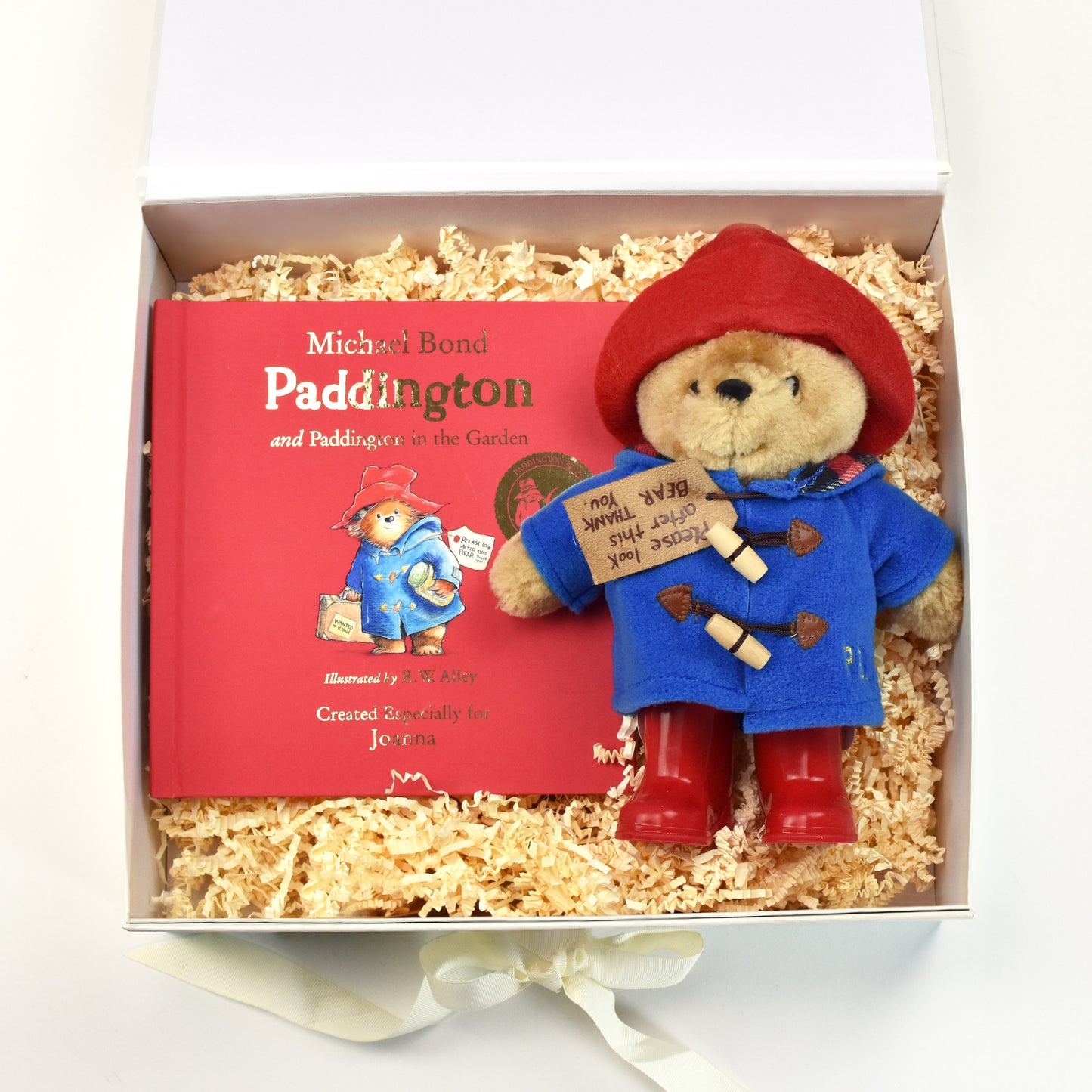 Personalised Paddington Bear Story Book and Plush Toy Gift Set
