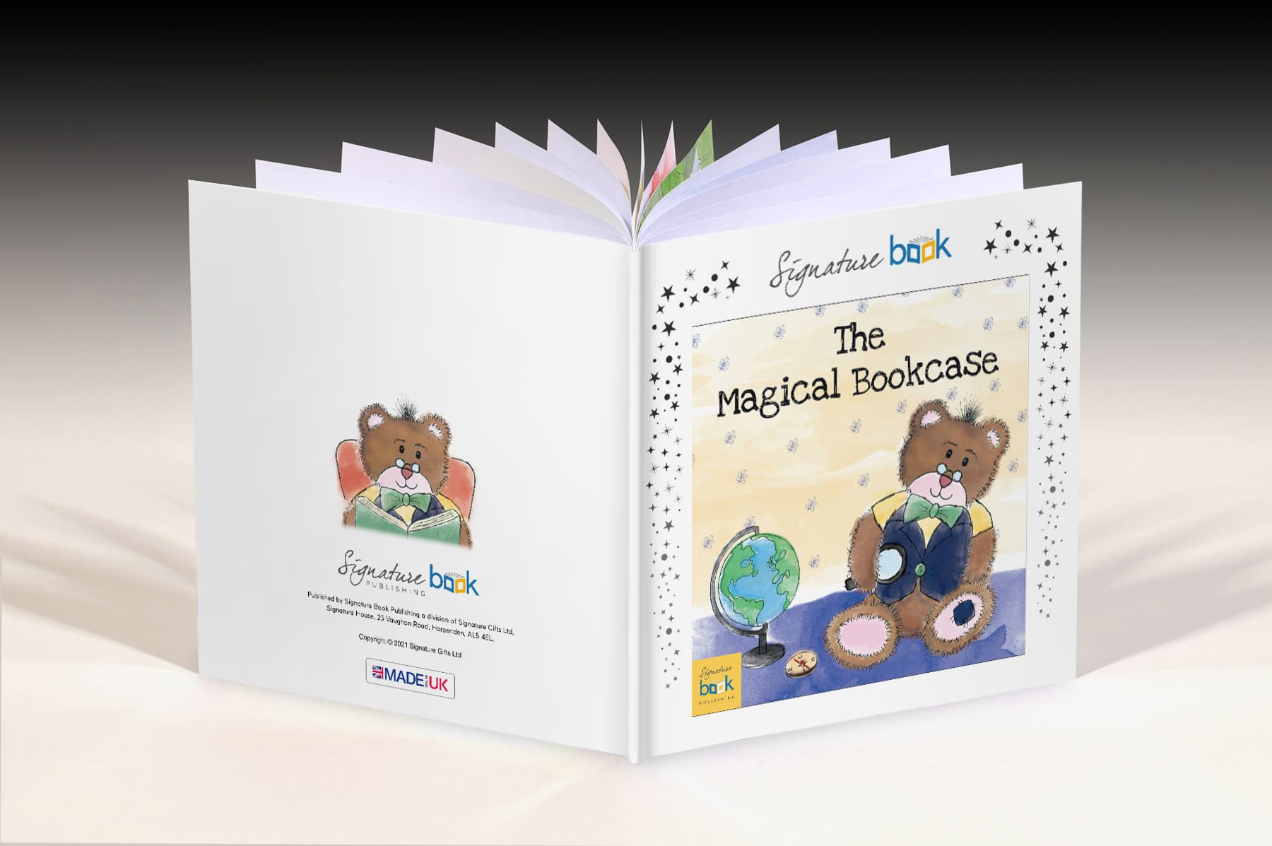 Personalised The Magical Bookcase Book