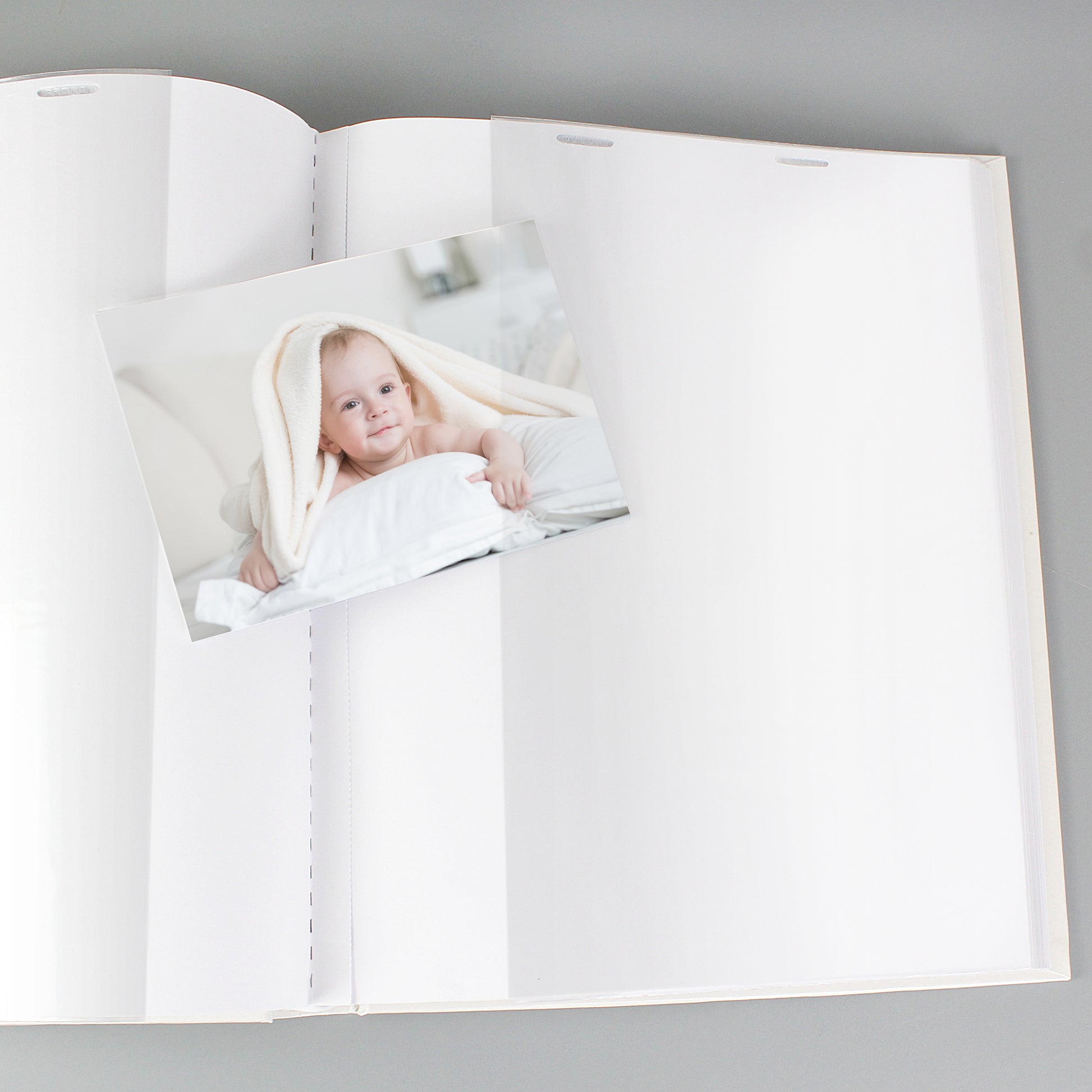 Personalised Christening Photo Album With Sleeves