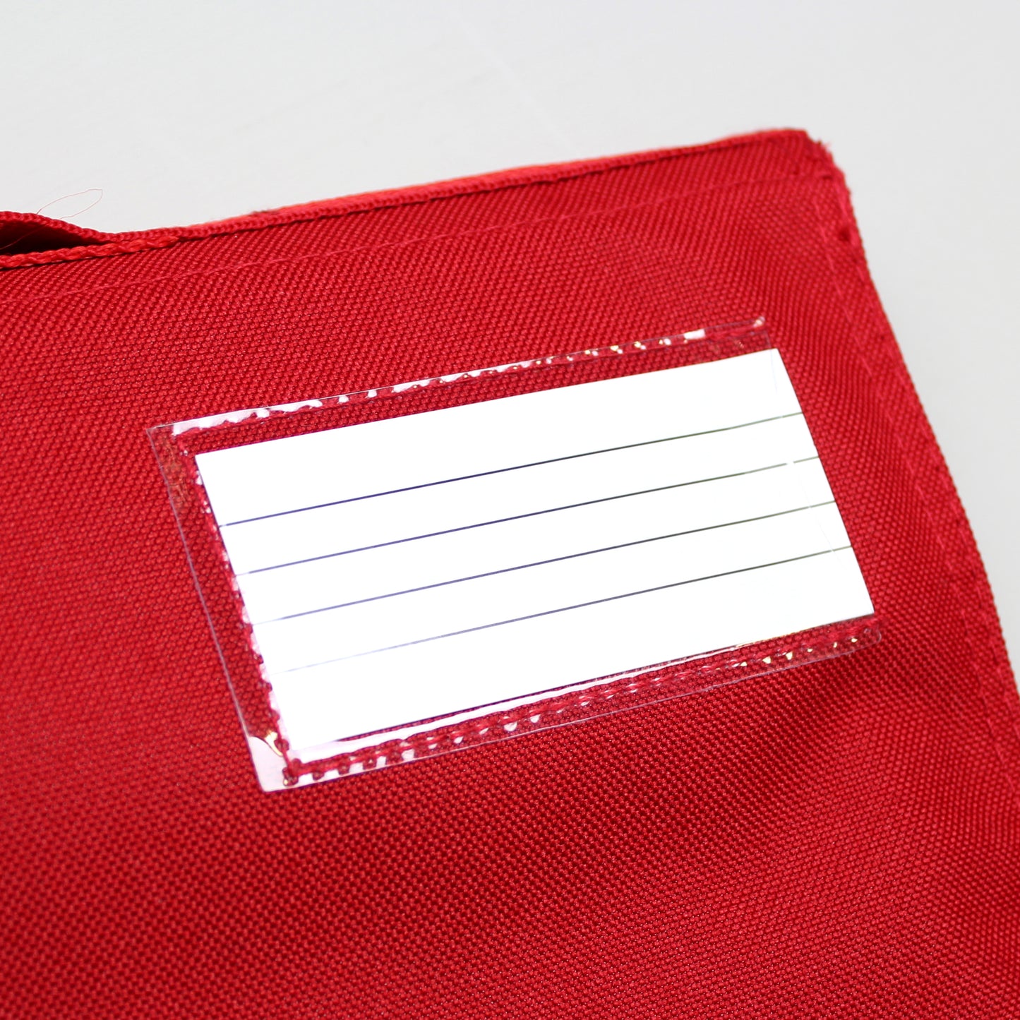 Personalised Football Red School Book Bag