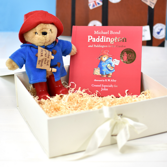 Personalised Paddington Bear Story Book and Plush Toy Gift Set