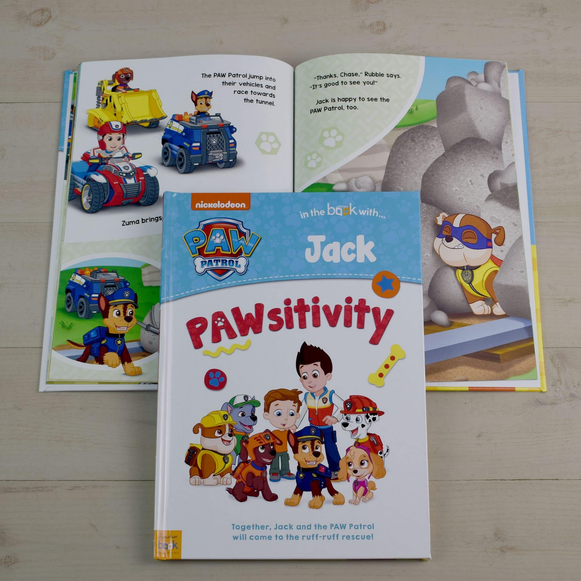 Personalised Paw Patrol: Pawsitivity Story Book
