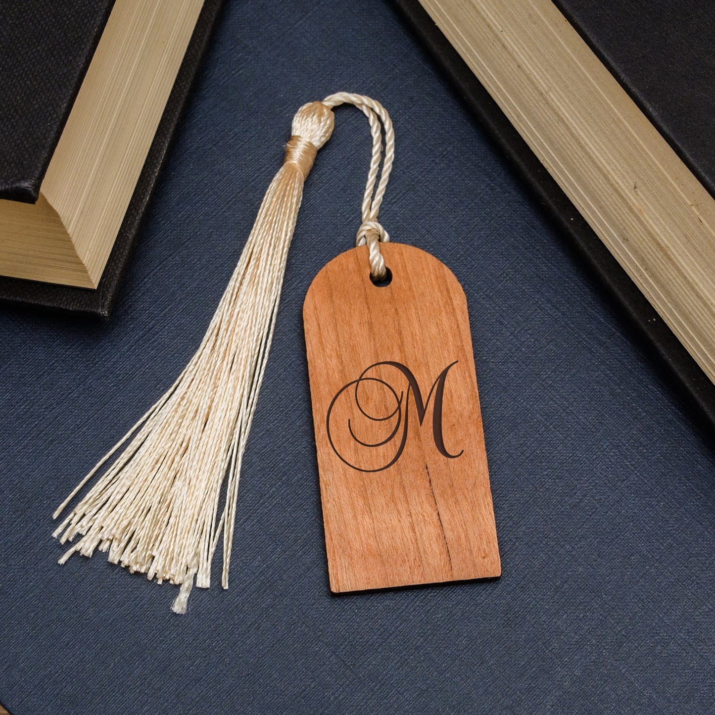 Personalised Wooden Bookmark - Initial