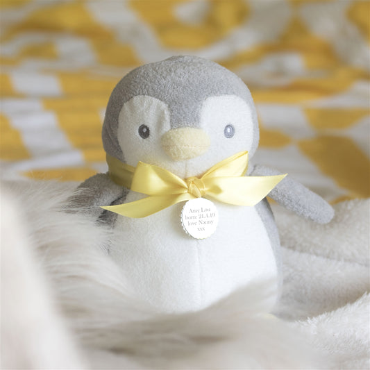 Pom Pom The Personalised Penguin Soft Toy