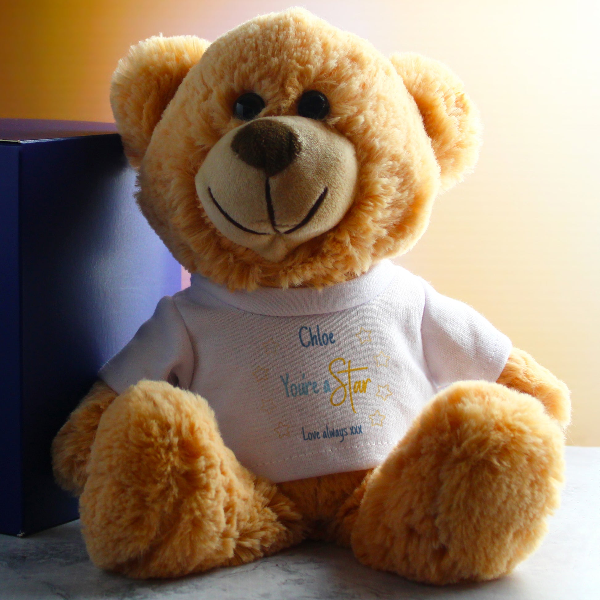 Cream Teddy Bear with You're A Star Design T-Shirt Image 4