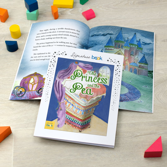 Personalised The Princess and the Pea Fairy Tale Book