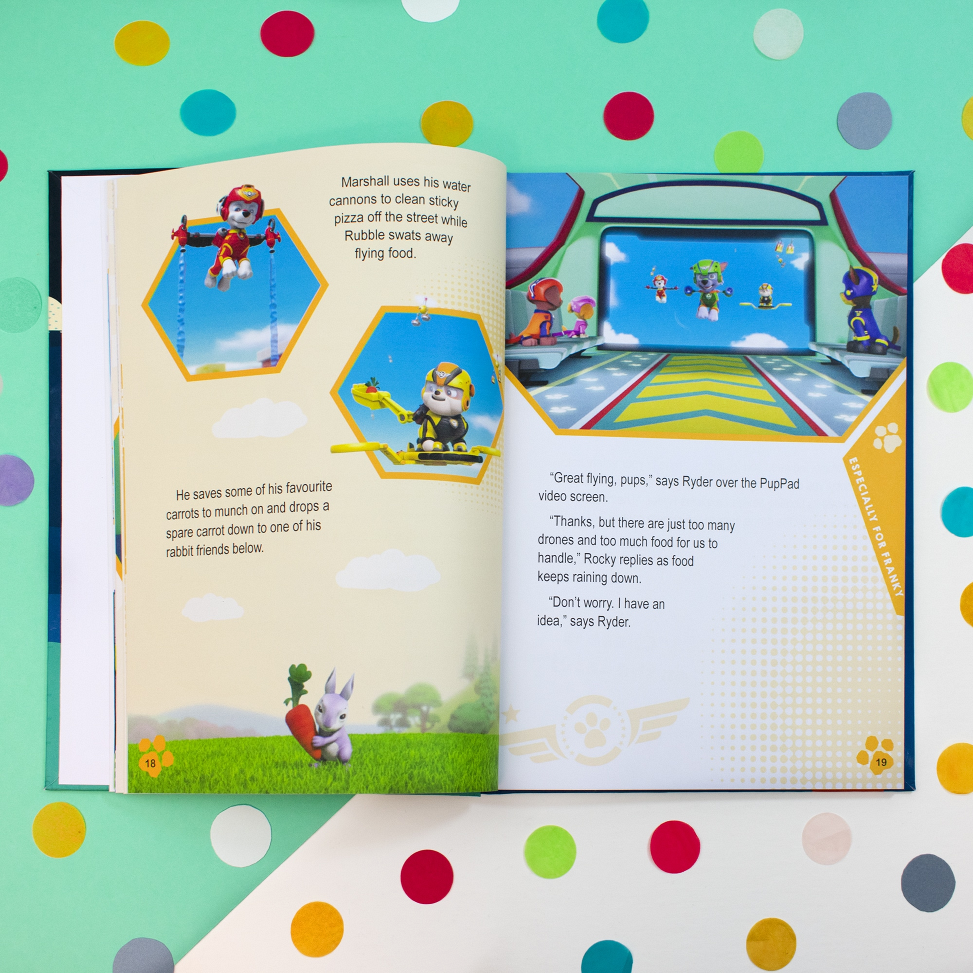Personalised Paw Patrol Bedtime Stories Collection Book