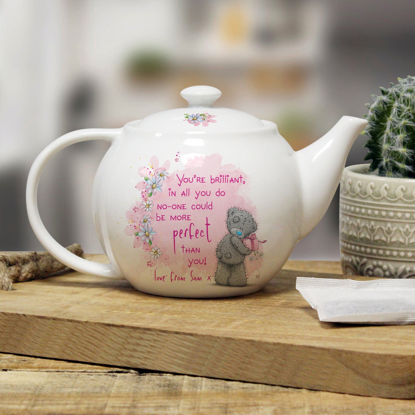 Personalised Me To You Mother’s Day Teapot