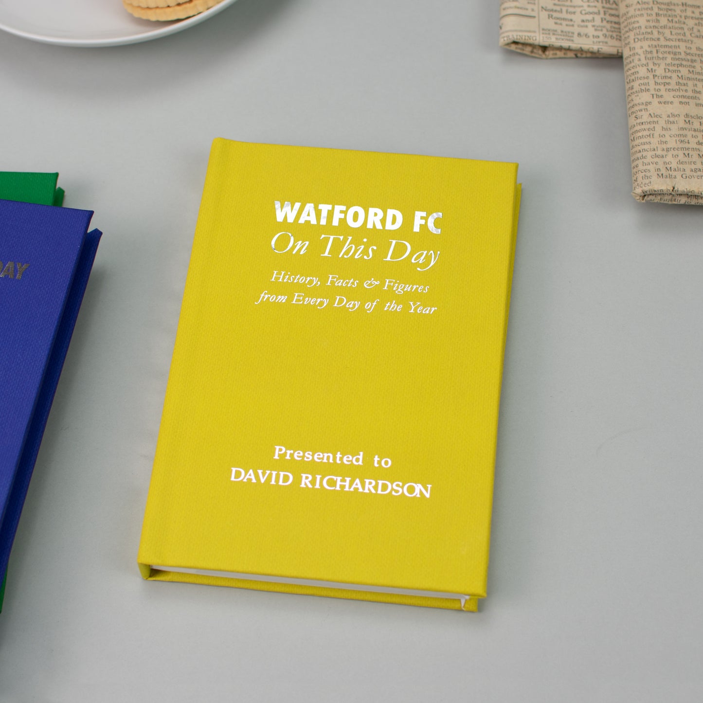 Personalised Watford On This Day Book