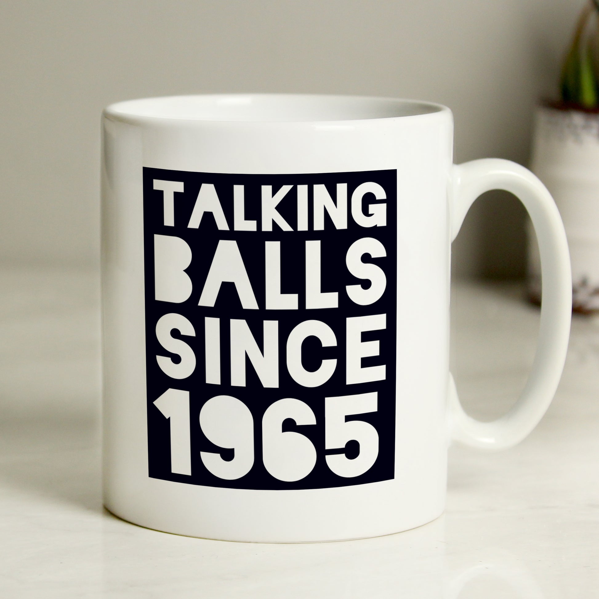 Personalised Talking Balls Since Football Mug