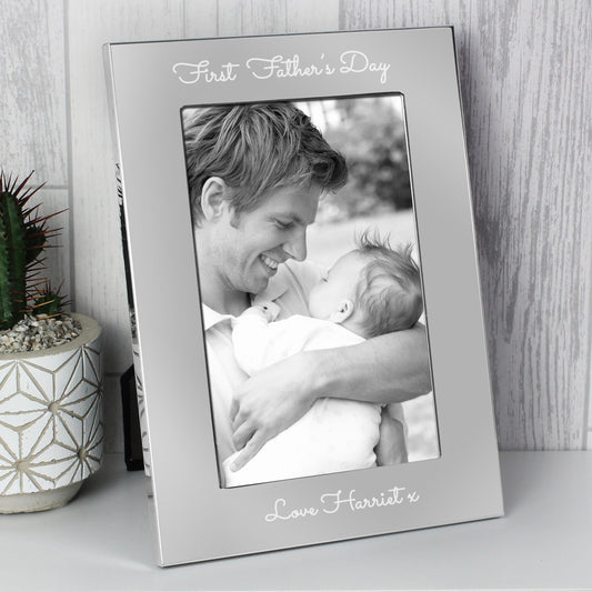 Personalised First Father’s Day Photo Frame