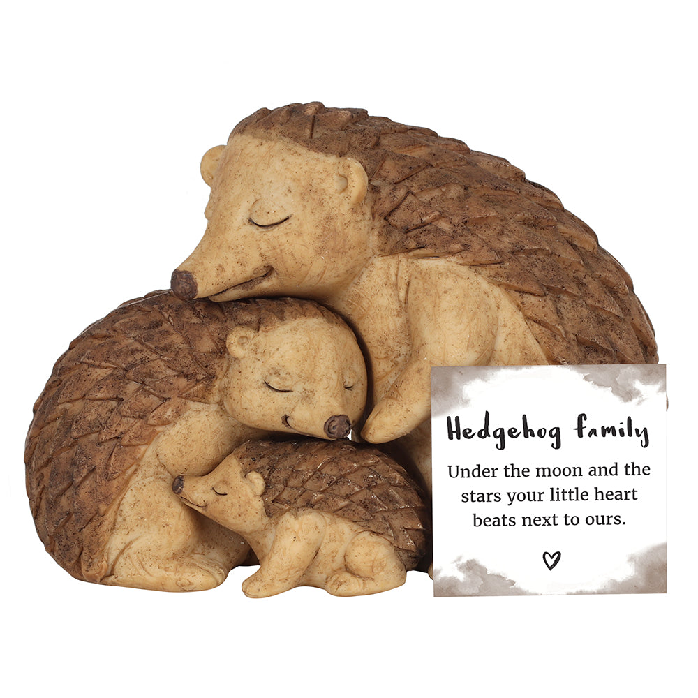 Hedgehog Family Ornament - PCS Cufflinks & Gifts