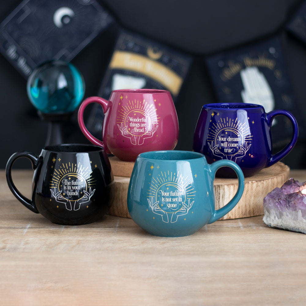 Black Fortune Teller Colour Changing Mug - PCS Cufflinks & Gifts
