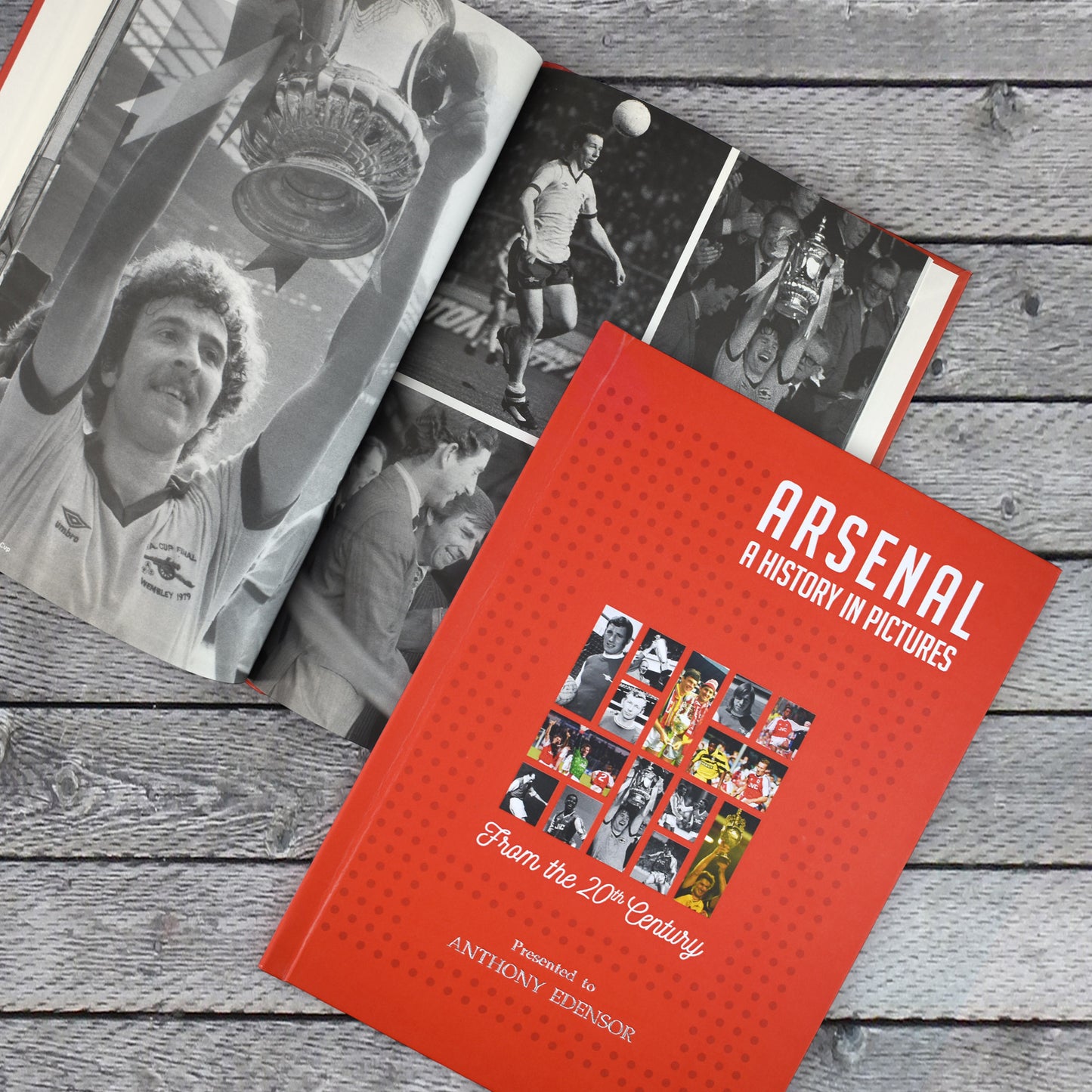 Personalised Your Football Team A History In Pictures Book