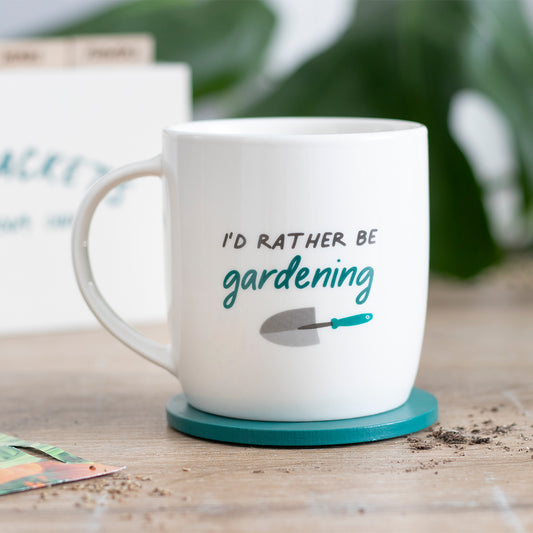 I'd Rather Be Gardening Ceramic Mug - PCS Cufflinks & Gifts