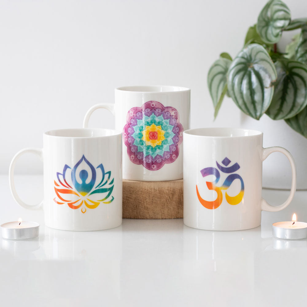 The Chakra Mandala Mug - PCS Cufflinks & Gifts