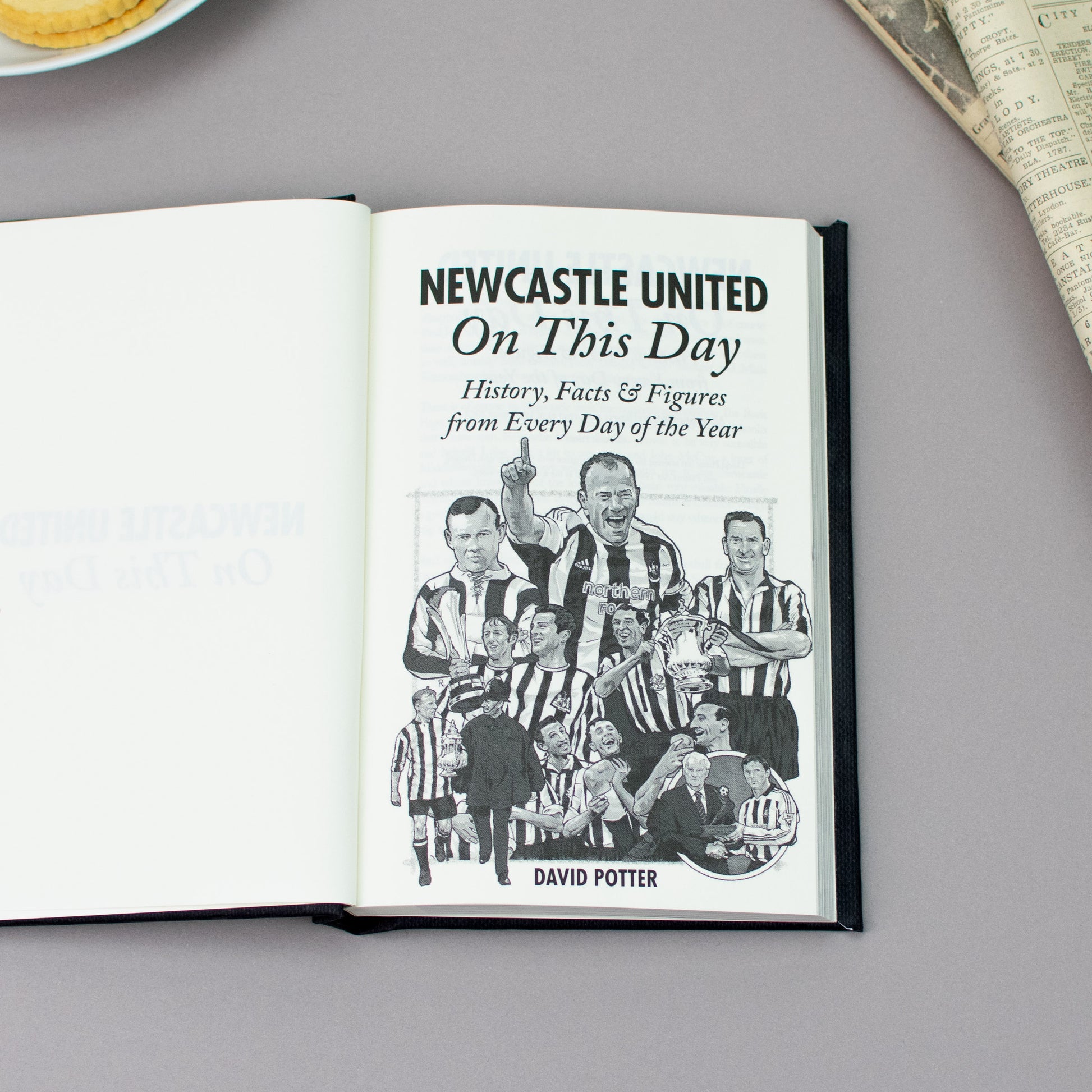 Personalised Newcastle United On This Day Book