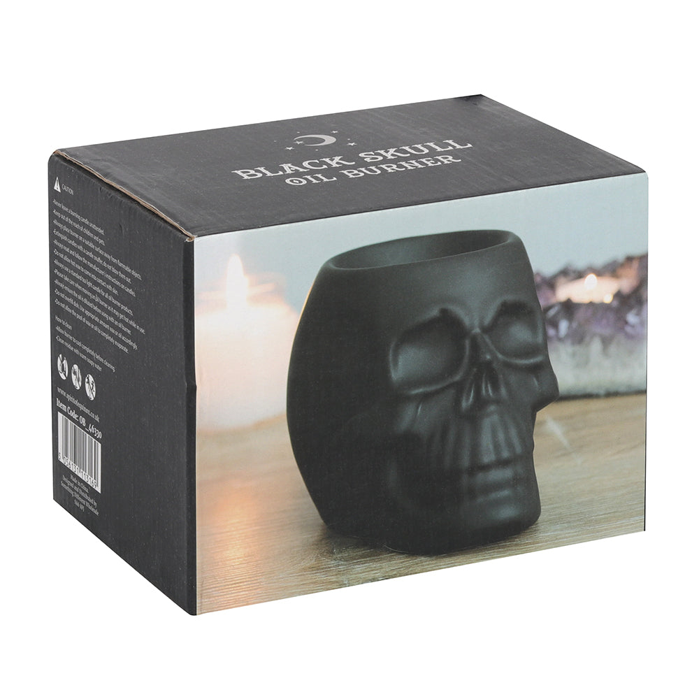 Black Skull Oil Burner - PCS Cufflinks & Gifts