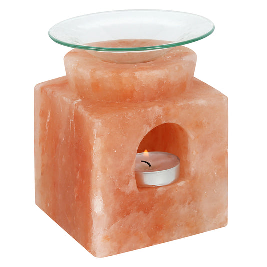 Cube Himalayan Salt Oil Burner - PCS Cufflinks & Gifts