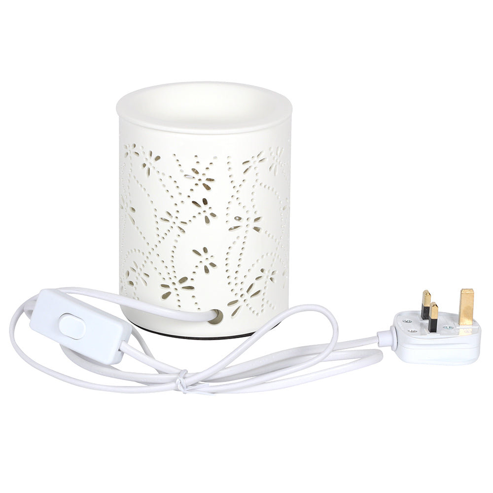 Dragonfly Cut Out Electric Oil Burner - PCS Cufflinks & Gifts