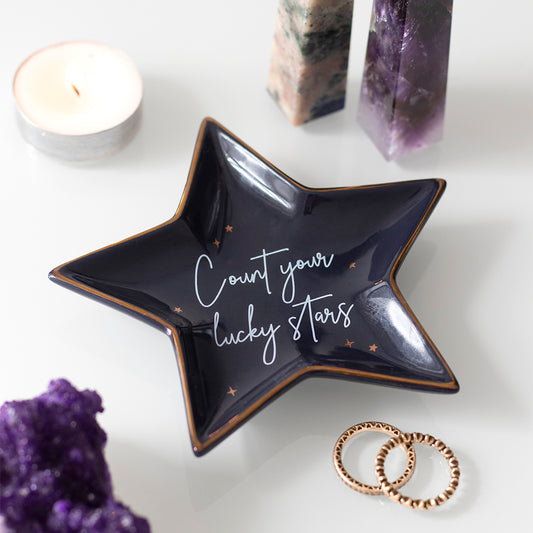 Purple Star Trinket Dish - PCS Cufflinks & Gifts