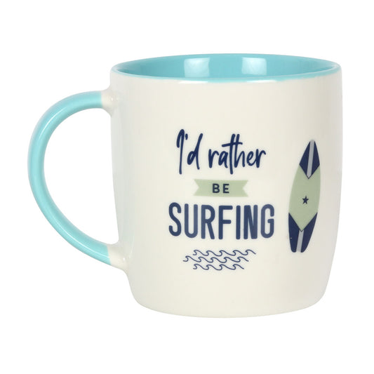 I'd Rather Be Surfing Mug - PCS Cufflinks & Gifts