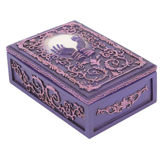Mystical Crystal Ball Resin Storage Box - PCS Cufflinks & Gifts