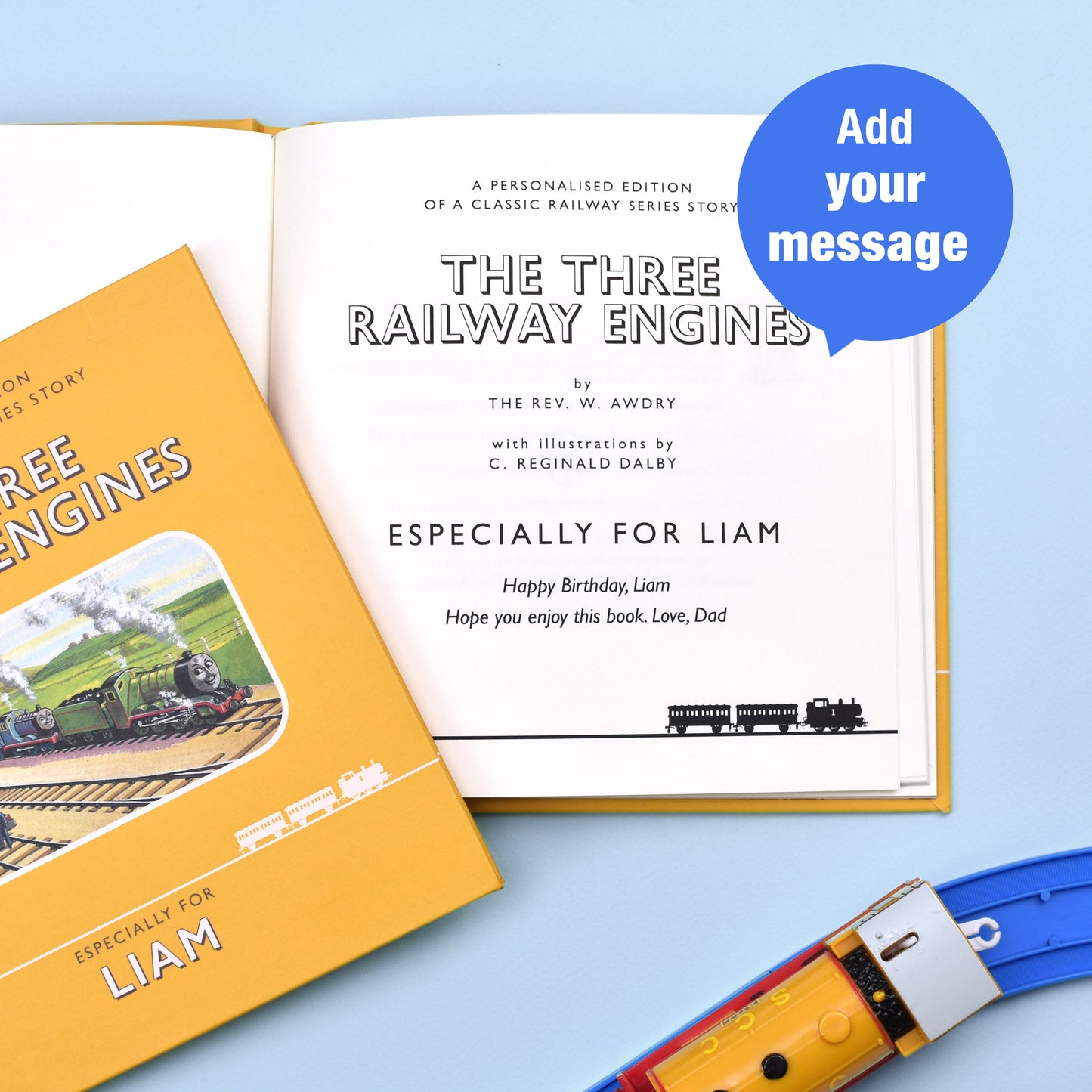 Personalised Thomas The Tank Engine Book - The Three Railway Engines